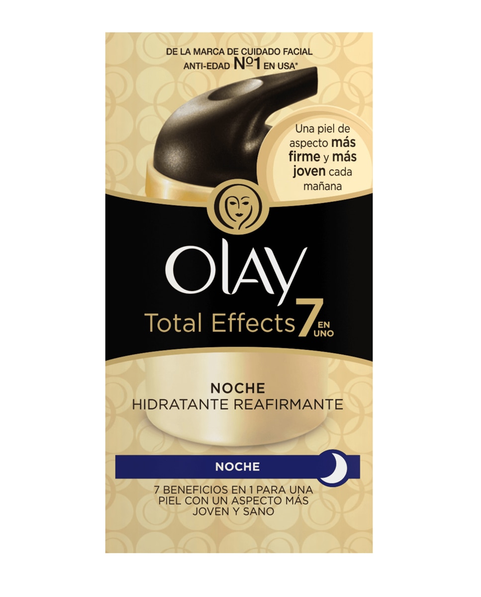 Crema Hidratante Anti-Edad de Noche Total Effects 7en1 Olay - 50 ml 3
