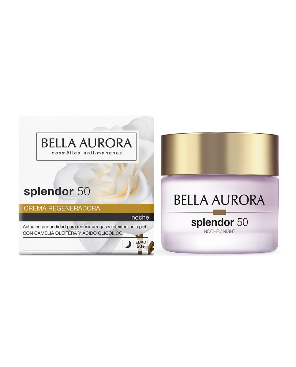 Crema Anti-Edad Splendor10 Noche BELLA AURORA - 50 ml 2
