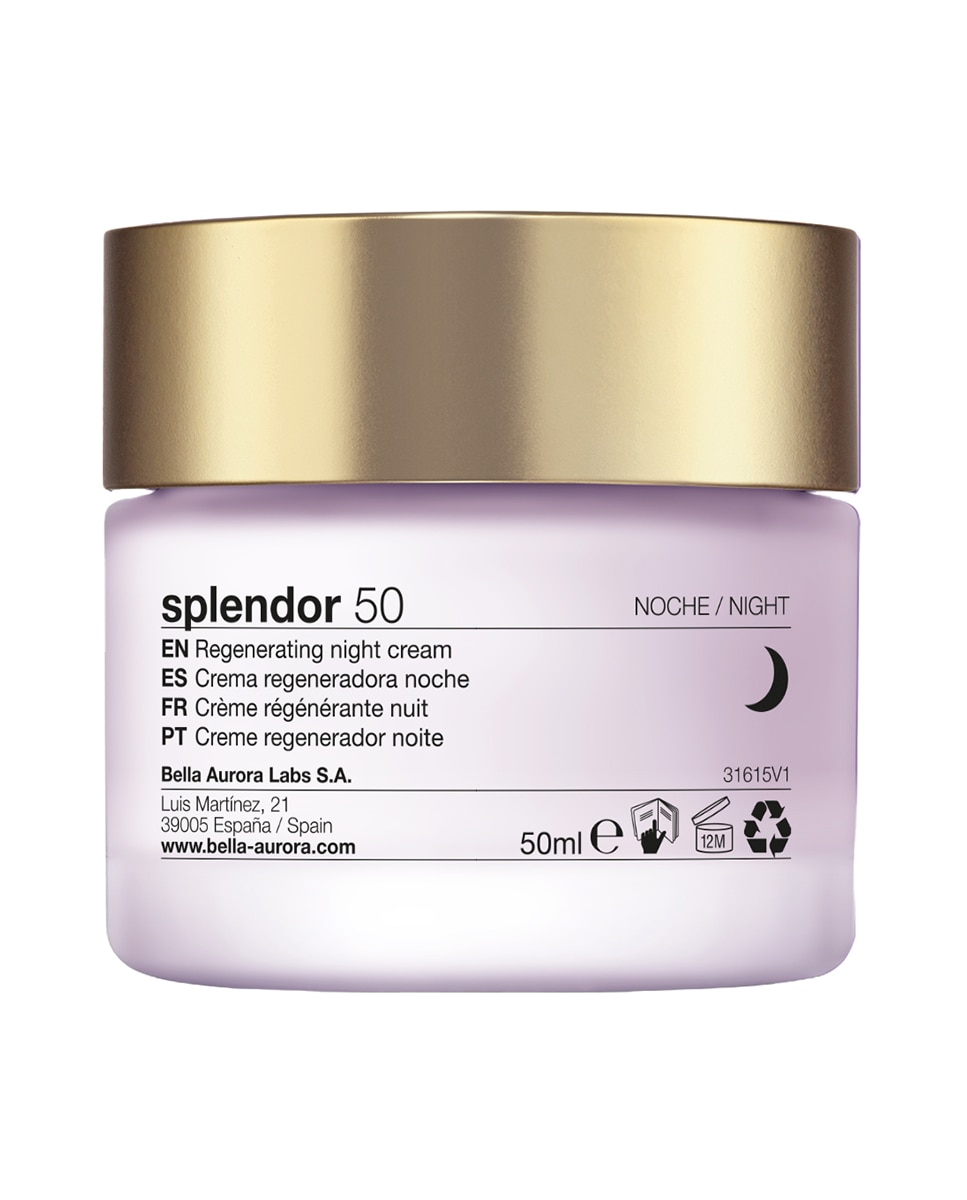 Crema Anti-Edad Splendor10 Noche BELLA AURORA - 50 ml 3