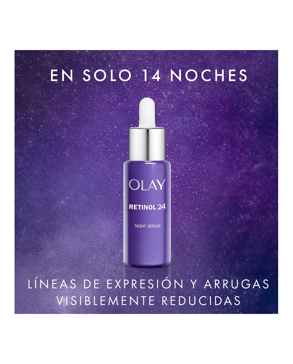 Sérum de Noche Con Retinol Sin Fragancia Olay Retinol 24, Olay - 40 ml 3