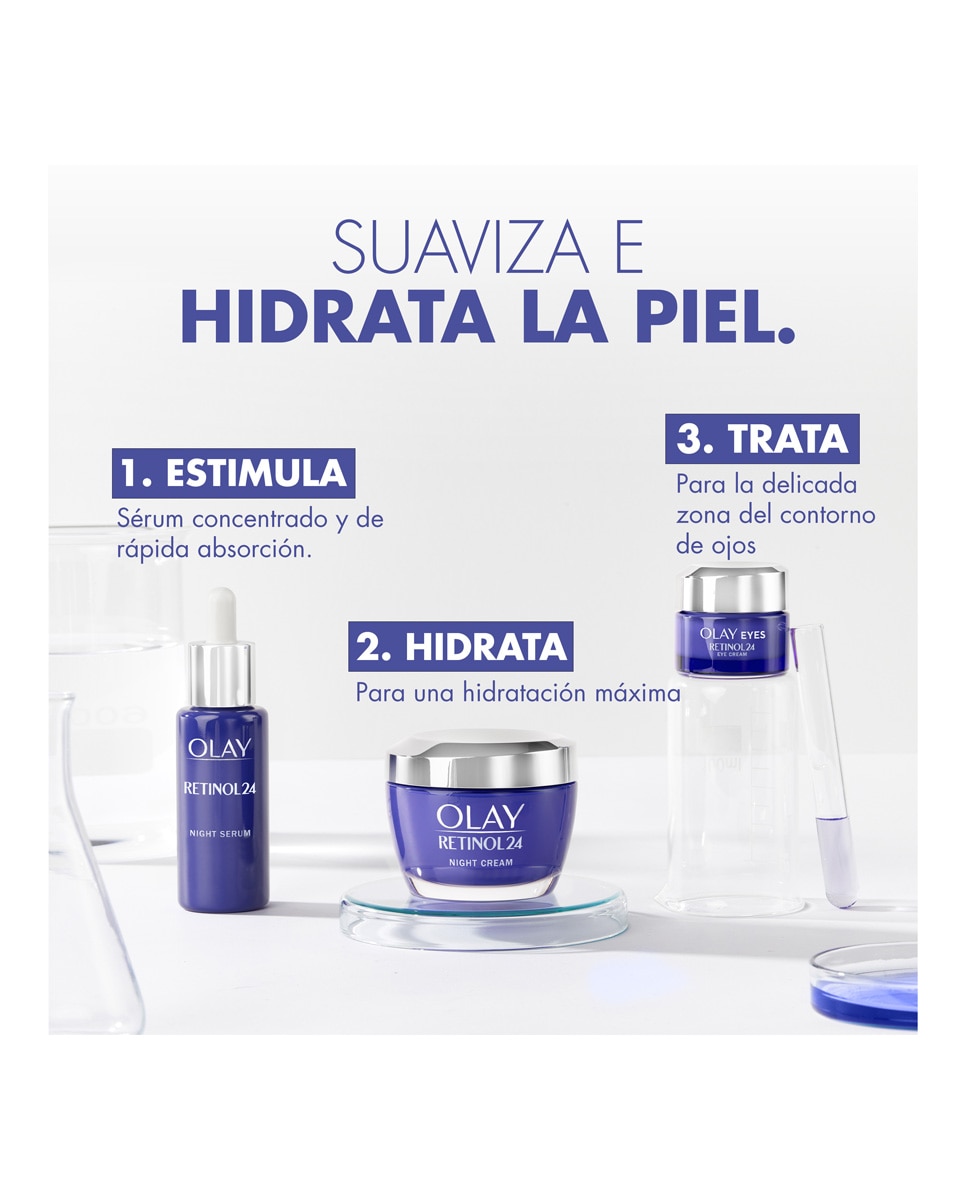 Crema Hidratante de Noche Con Retinol Y Vitamina B3 Olay Regenerist Retinol24, Olay - 50 ml 8