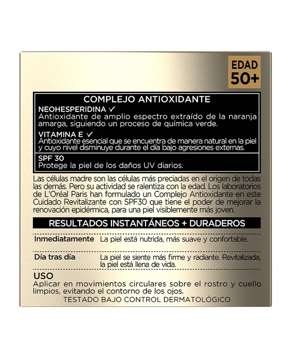 Crema regeneradora Age Perfect Renacimiento Celular SPF30 L'Oréal Paris - 50 ml 3