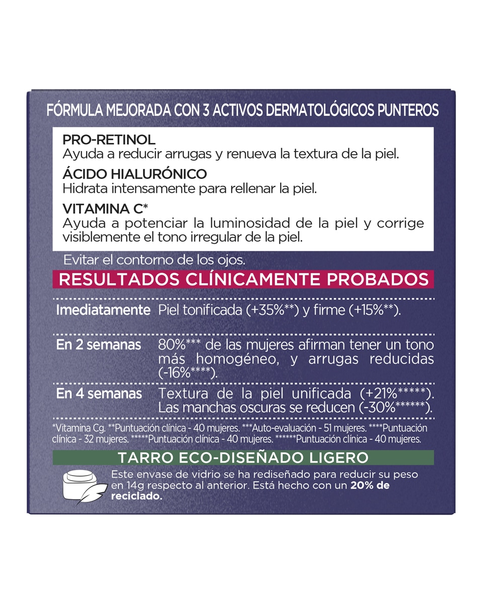 Imagen 2 de Crema de día antiedad Revitalift Láser SPF25 L'Oréal Paris - 50 ml