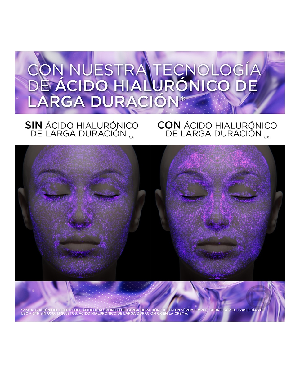 Imagen 8 de Crema rellenadora intensiva con Ácido Hialurónico L'Oréal Paris