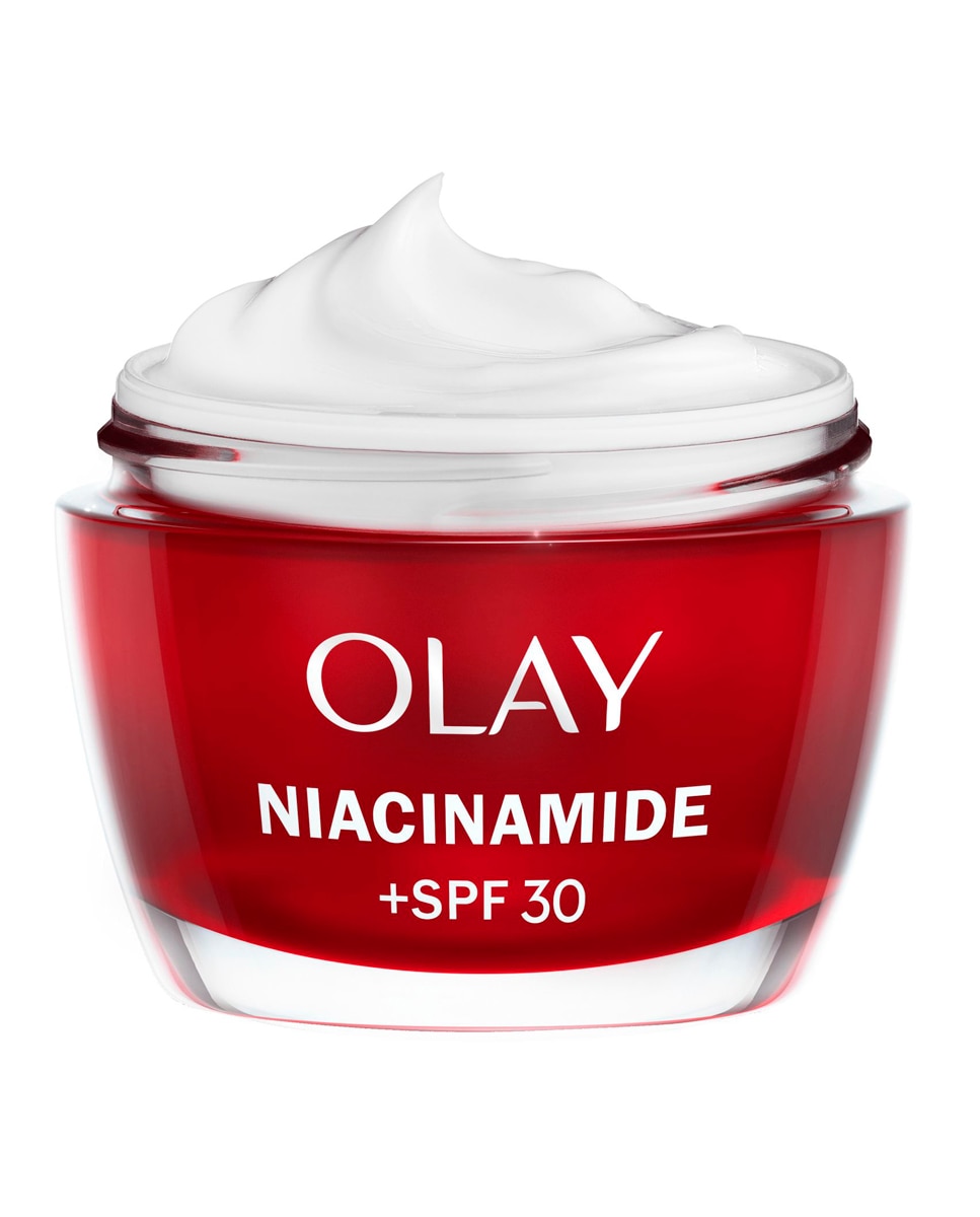Crema Hidratante de Día Protección Rayos UVA Y UVB 50 Olay Niacinamida + SPF30 ml Olay - 50 ml 1