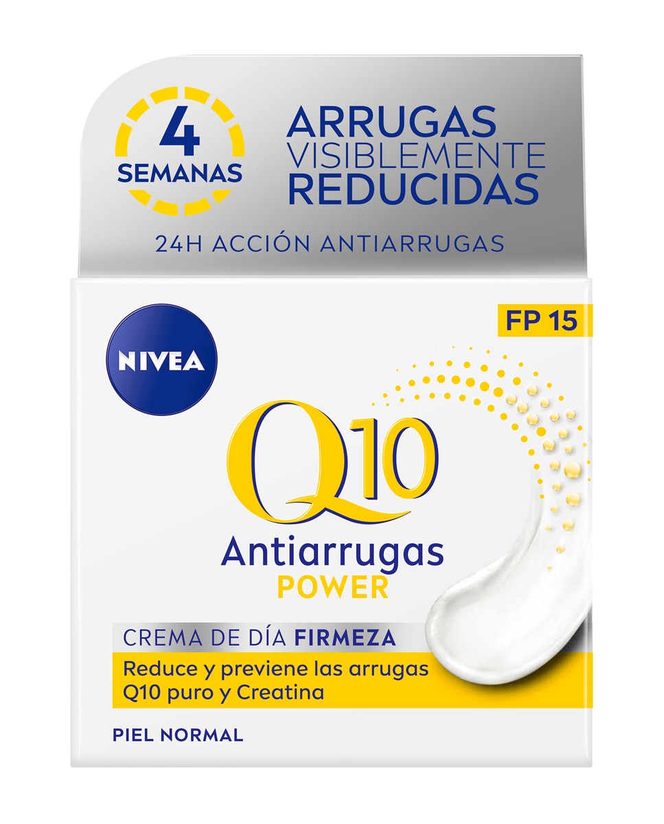 Crema Día Q10 Power Antiarrugas Y Firmeza Piel Normal Fp 15 50 ml Nivea - 50 ml 1