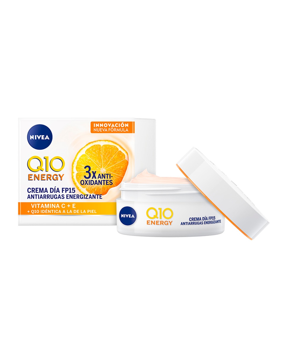 Crema De Día Q10 Energy Antiarrugas Fp15 Con Vitamina C 50 ml Nivea - 50 ml 3