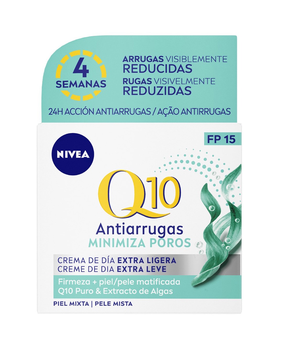 Imagen 0 de Crema De Día Q10 Power Fp15 Antiarrugas Piel Mixta 50 ml Nivea