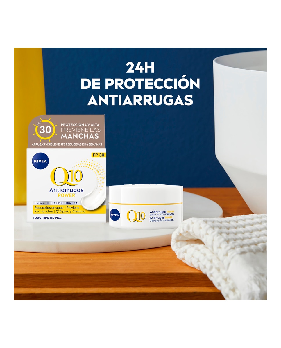 Crema De Día Q10 Power Fp 30 Antiarrugas 50 ml Nivea - 50 ml 4