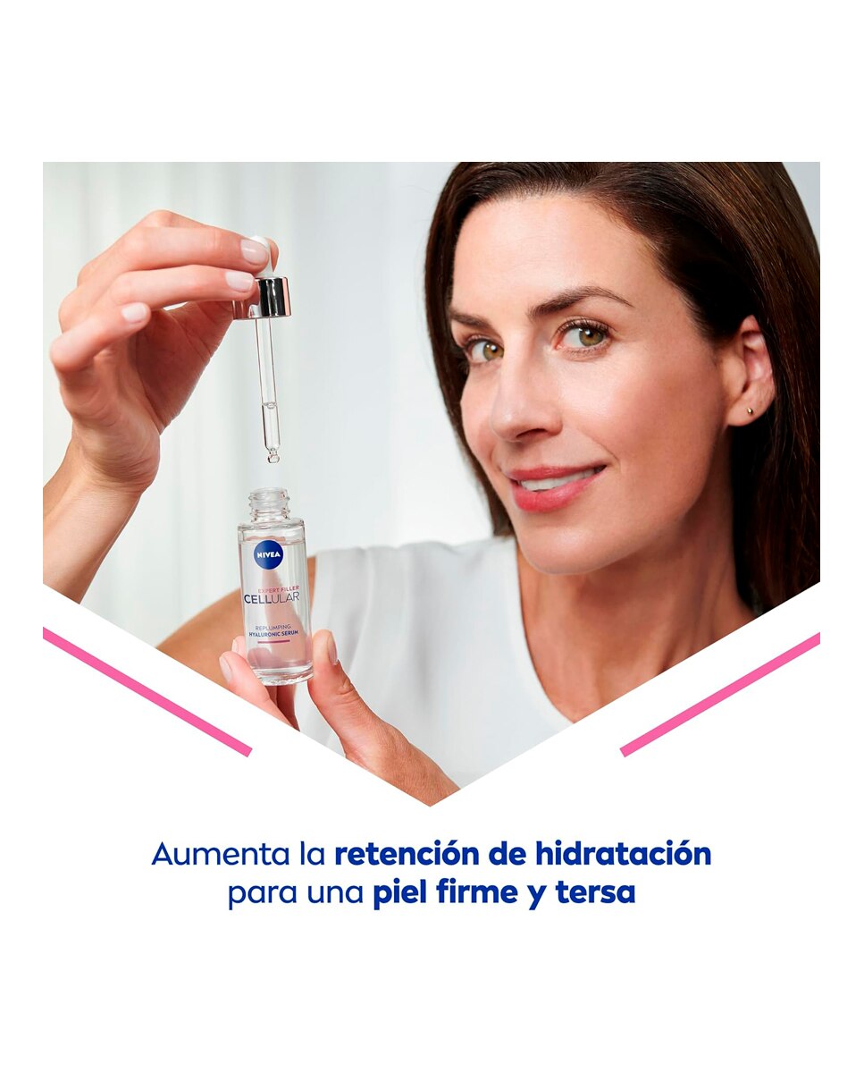 Sérum Hyaluron Cellular Expert Filler Rellenador Ácido Hialurónico Nivea - 30 ml 5
