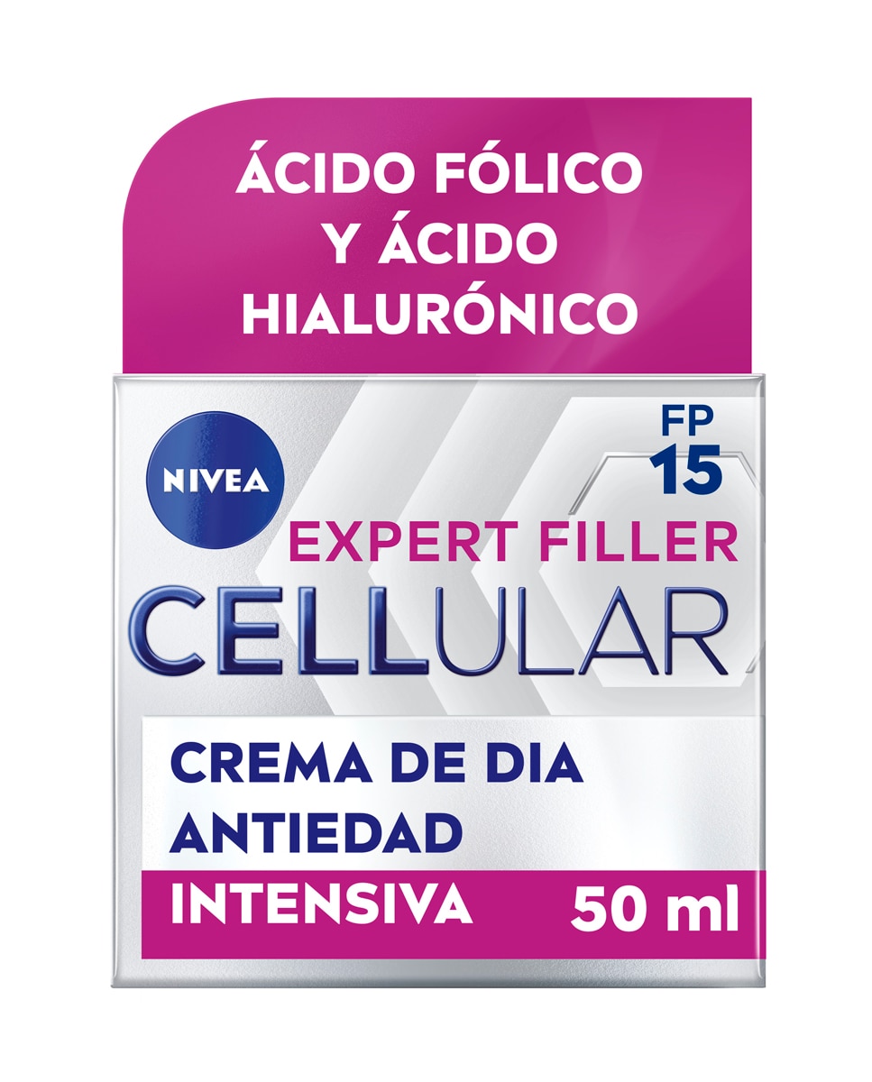 Crema De Día Hyaluron Cellular Filler Antiedad Y Firmeza Fp15 50 ml Nivea - 50 ml 1