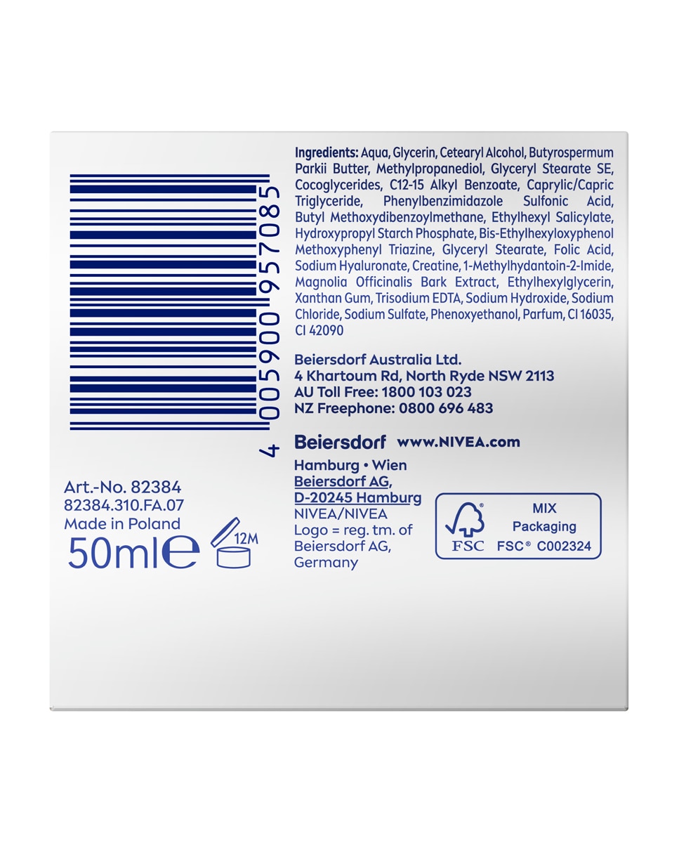 Crema De Día Hyaluron Cellular Filler Antiedad Y Firmeza Fp15 50 ml Nivea - 50 ml 2