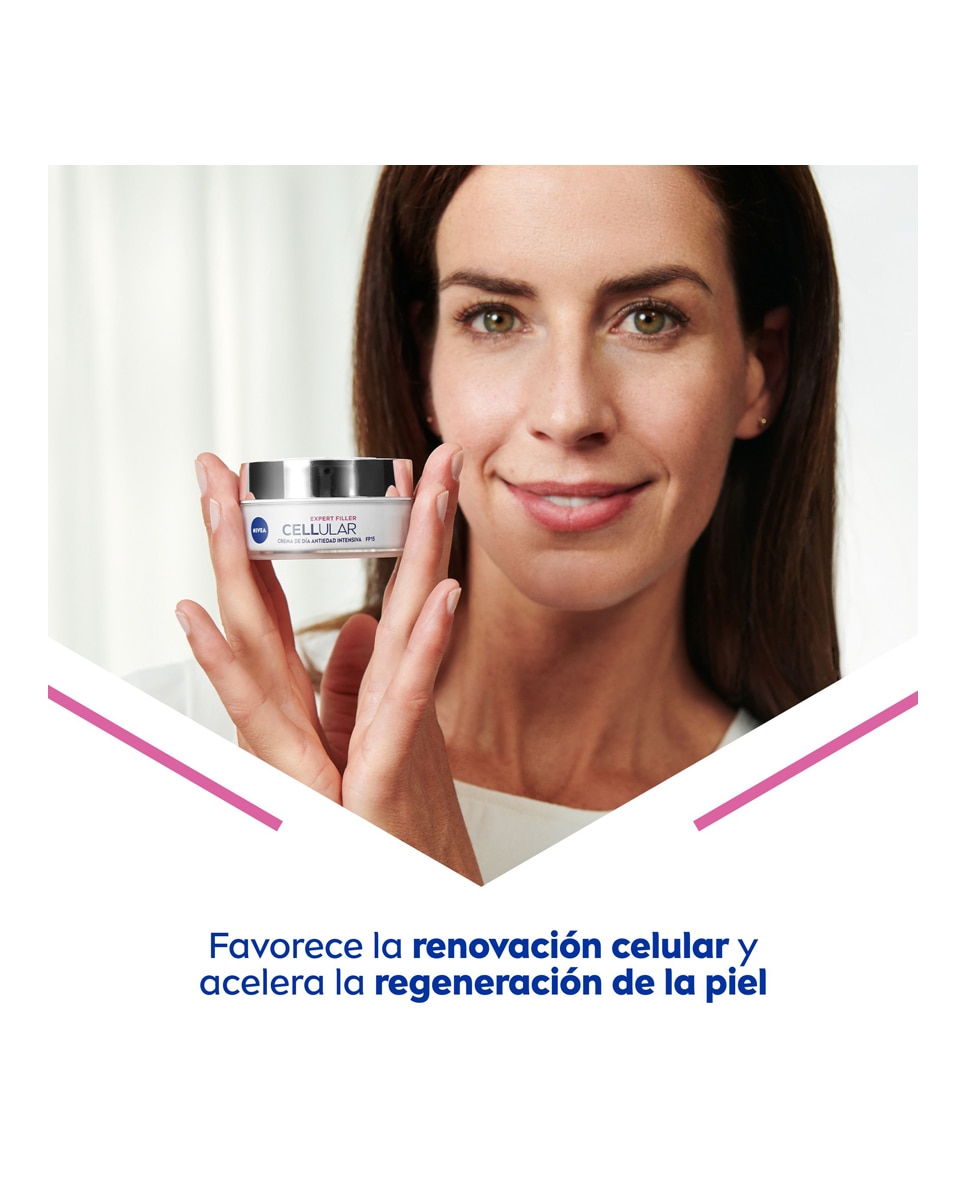 Crema De Día Hyaluron Cellular Filler Antiedad Y Firmeza Fp15 50 ml Nivea - 50 ml 6