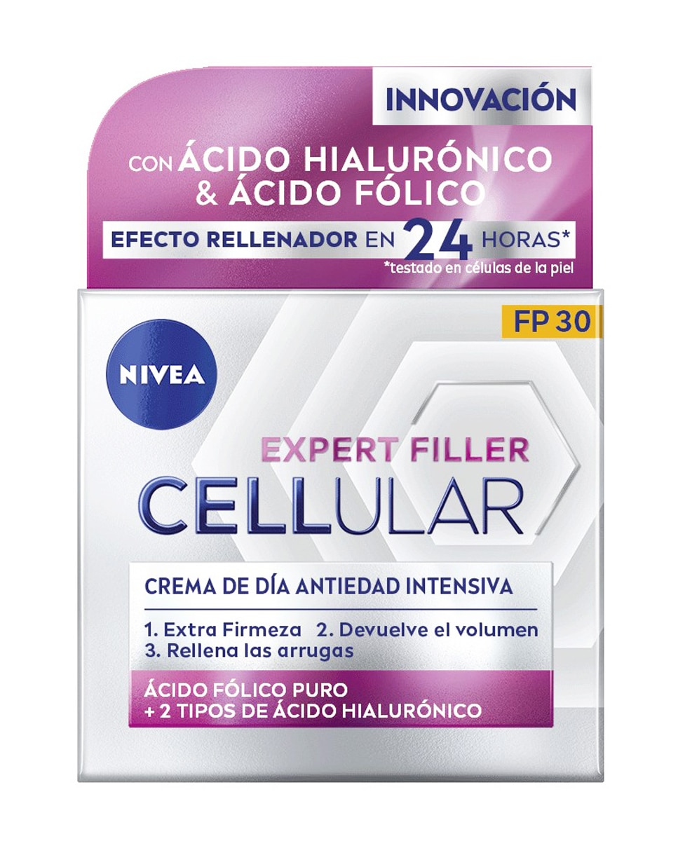 Imagen 0 de Crema De Día Hyaluron Cellular Filler Antiedad Y Firmeza Fp30 50 ml Nivea