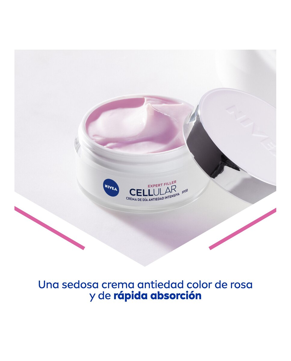 Crema De Día Hyaluron Cellular Filler Antiedad Y Firmeza Fp30 Nivea - 50 ml 3