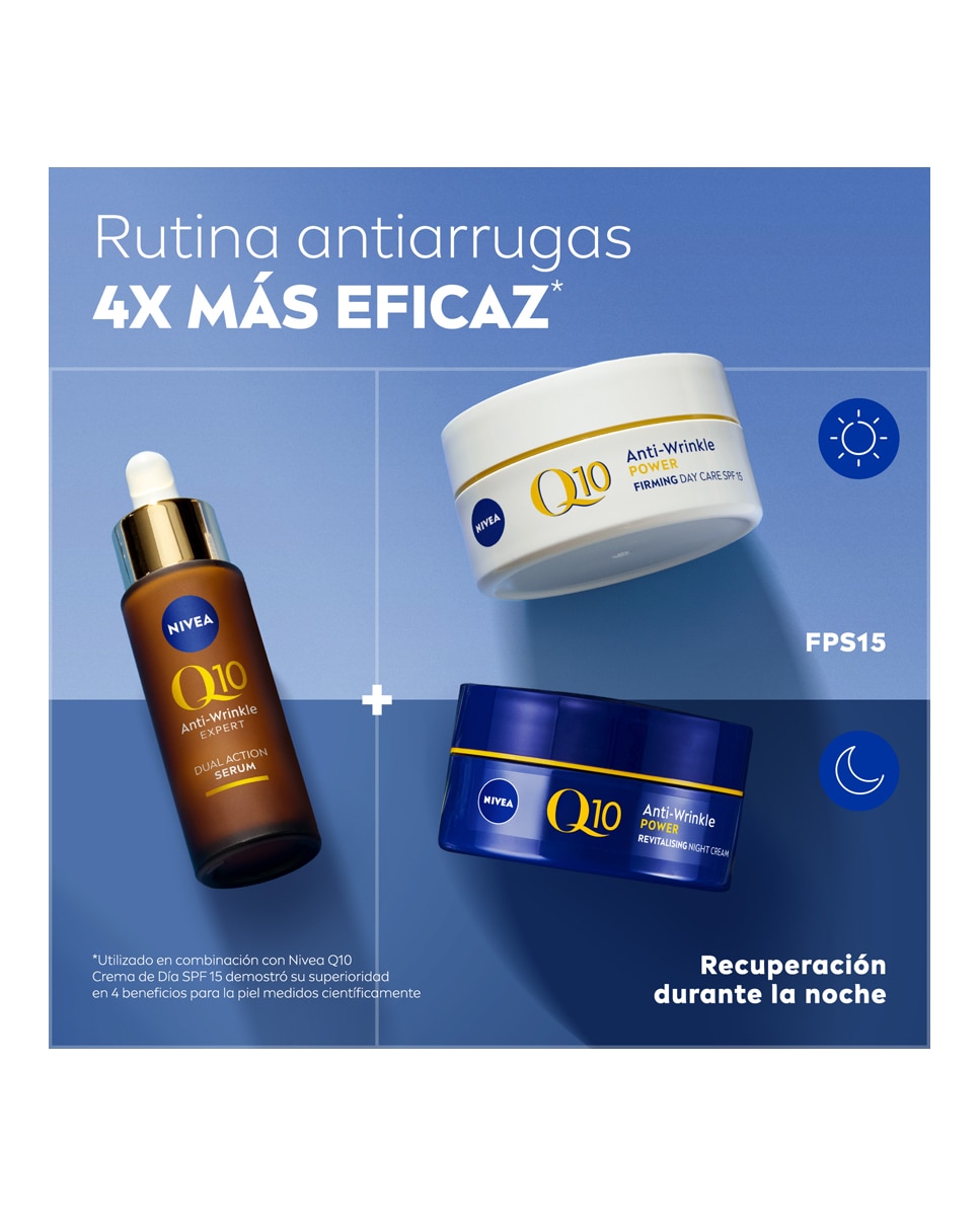 Sérum Facial Q10 Expert Antiarrugas Doble Acción 30 ml Nivea - 30 ml 5