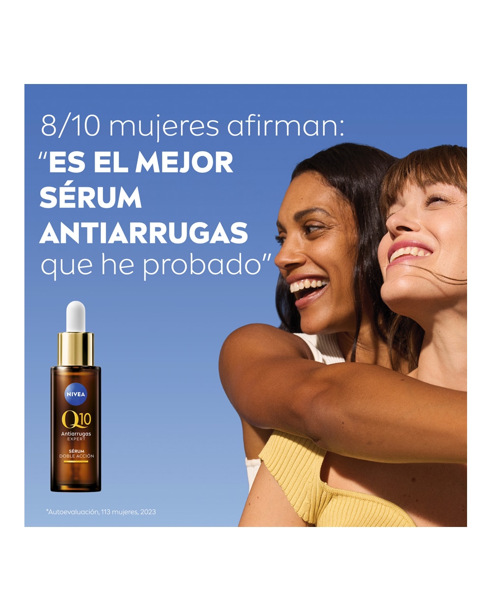 Sérum Facial Q10 Expert Antiarrugas Doble Acción 30 ml Nivea - 30 ml 6