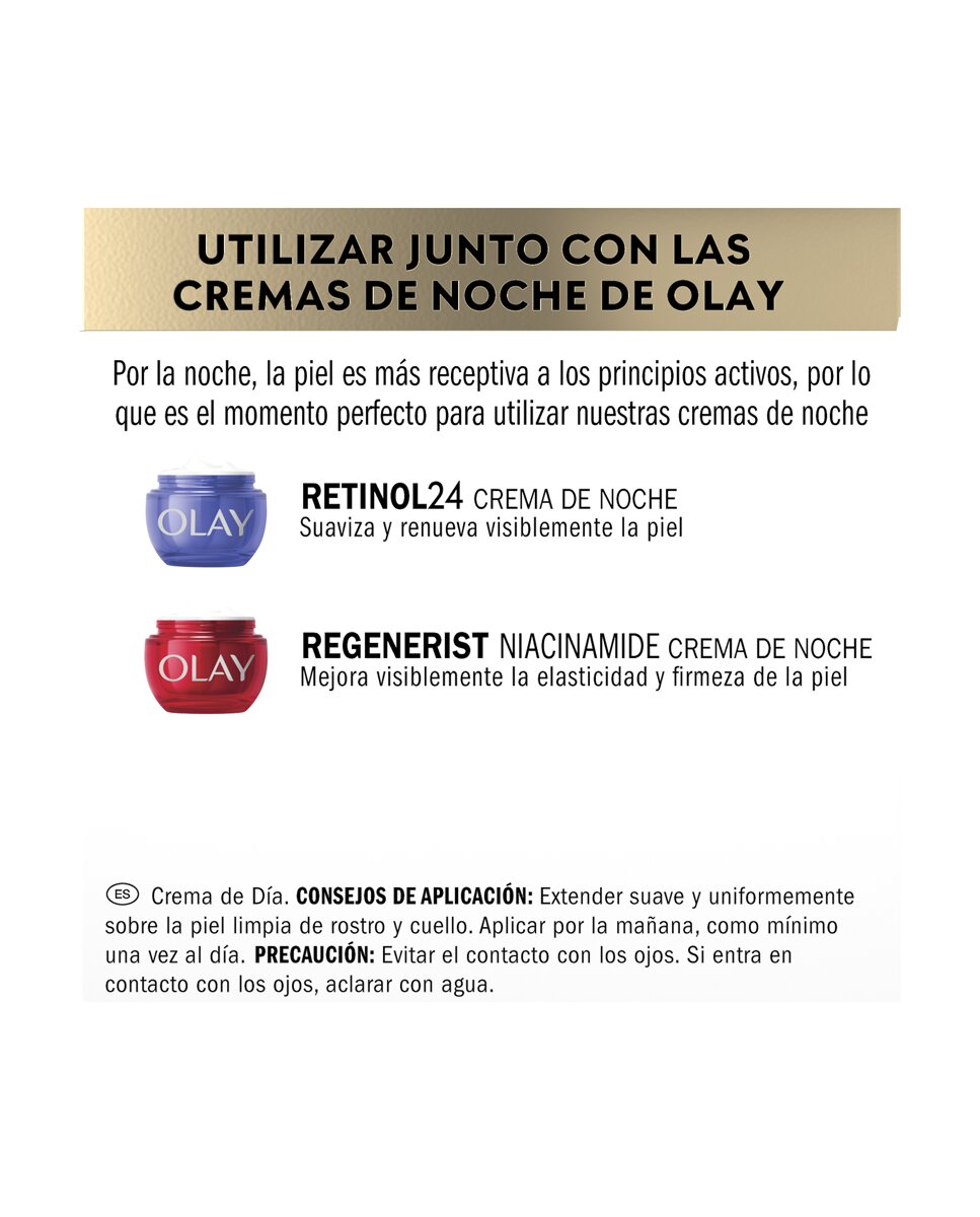 Crema De Día Hidratante Facial Olay Collagen Peptide 50 ml Olay - 50 ml 11