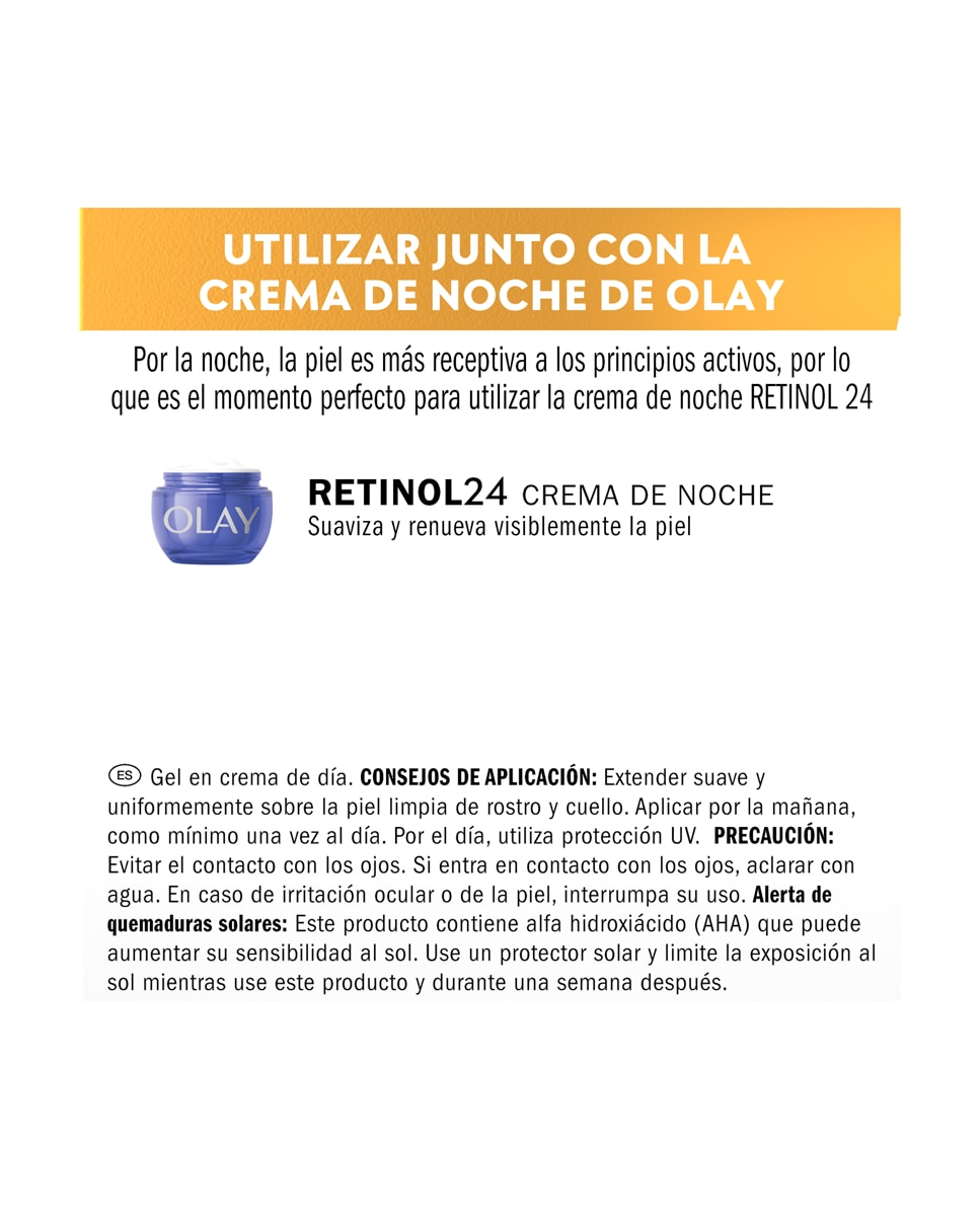 Crema De Día Hidratante Facial Olay Vitamina C Gel 50 ml Olay - 50 ml 11