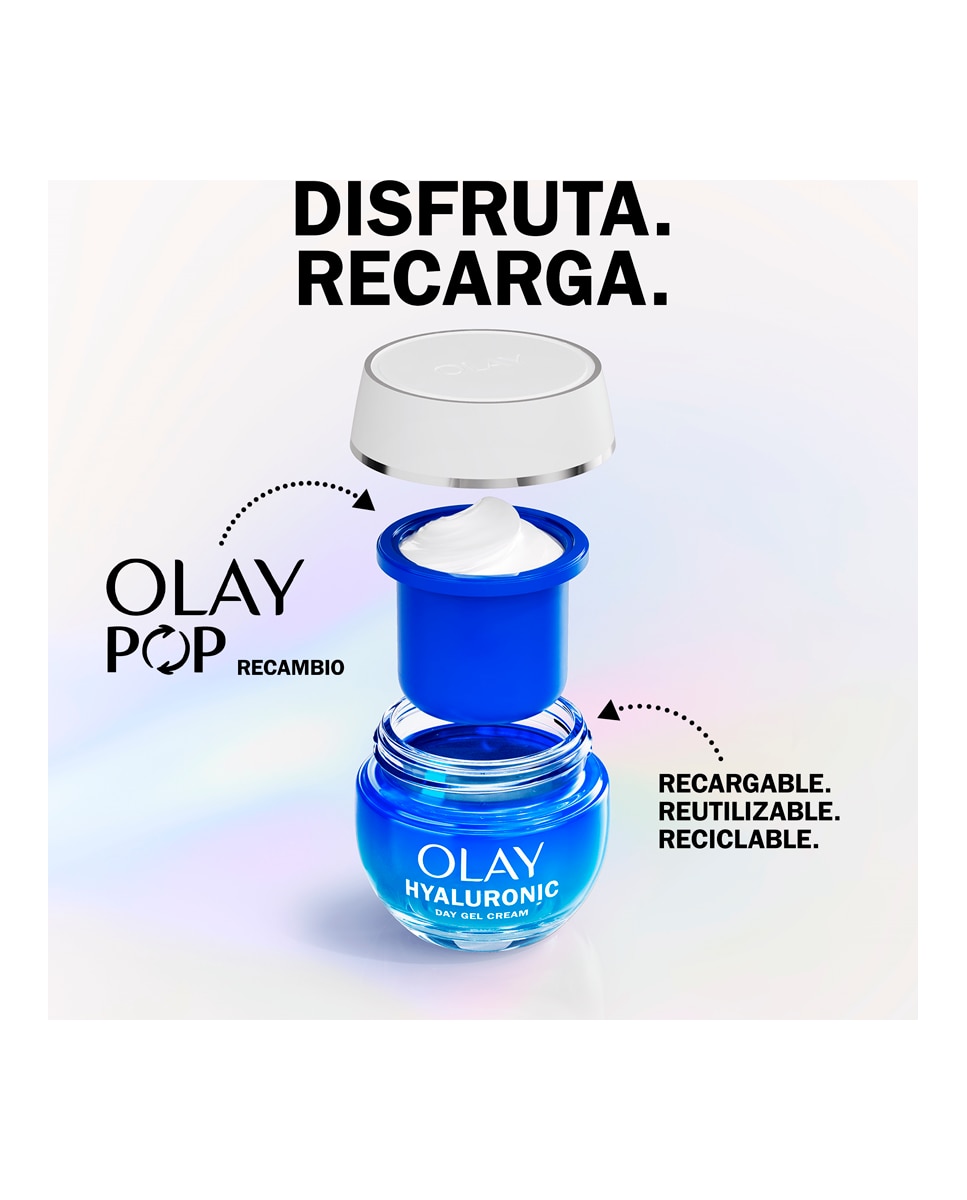 Crema de Día Facial Hidratante Olay Hyaluronic Acid Gel 50 ml Olay - 50 ml 7