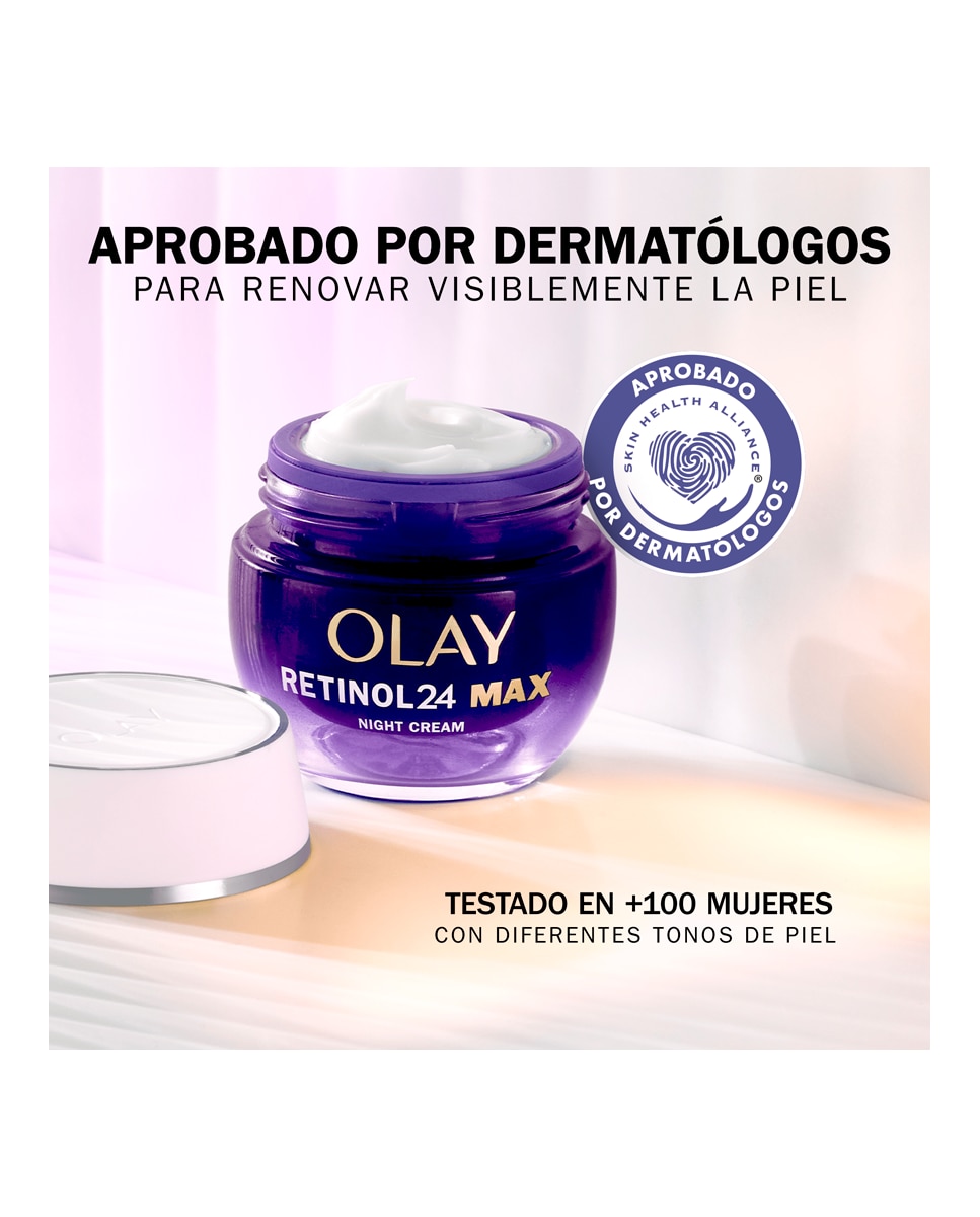 Crema de Noche Hidratante Facial Olay Retinol 24 MAX* 50 ml Olay - 50 ml 6