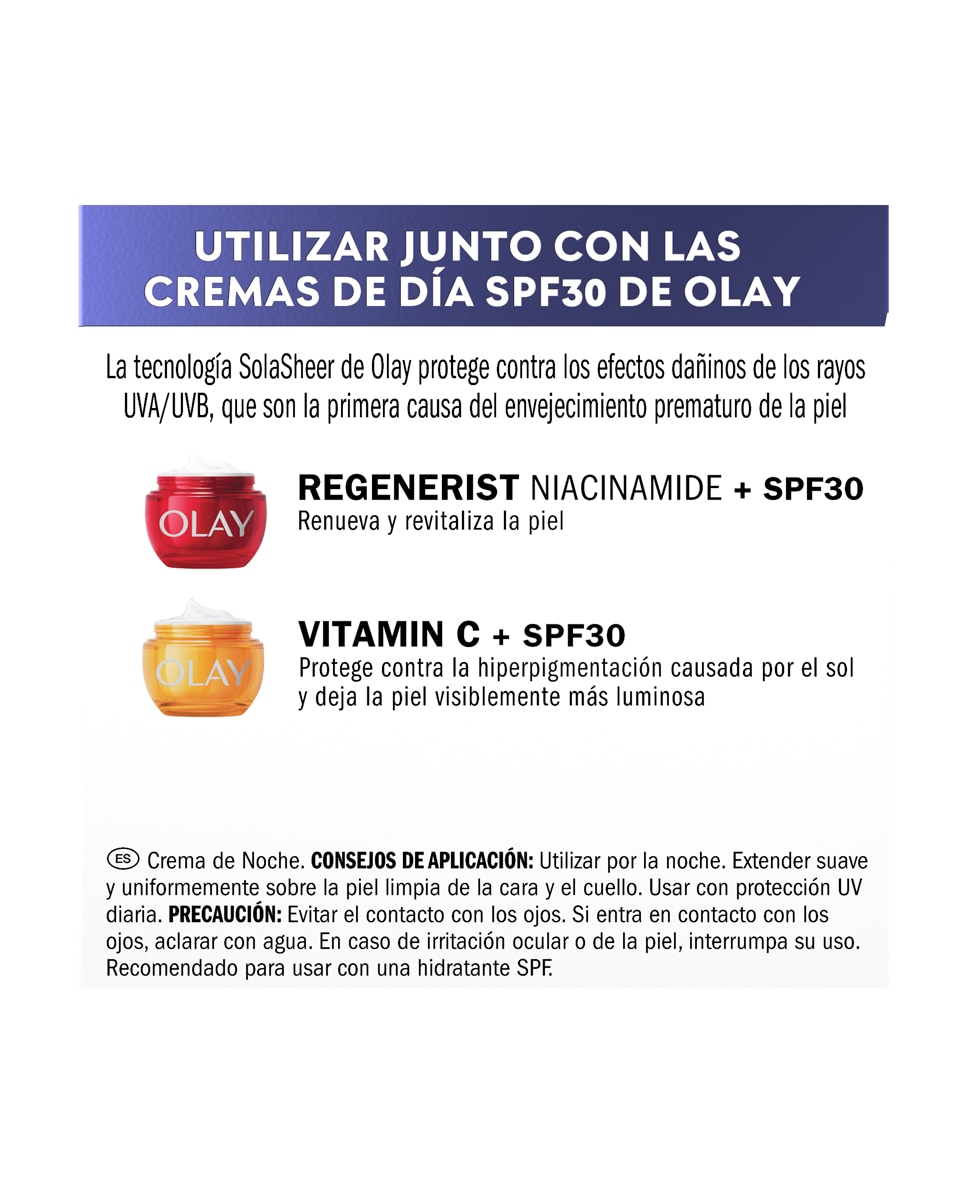 Crema de Noche Hidratante Facial Olay Retinol 24 MAX* 50 ml Olay - 50 ml 8
