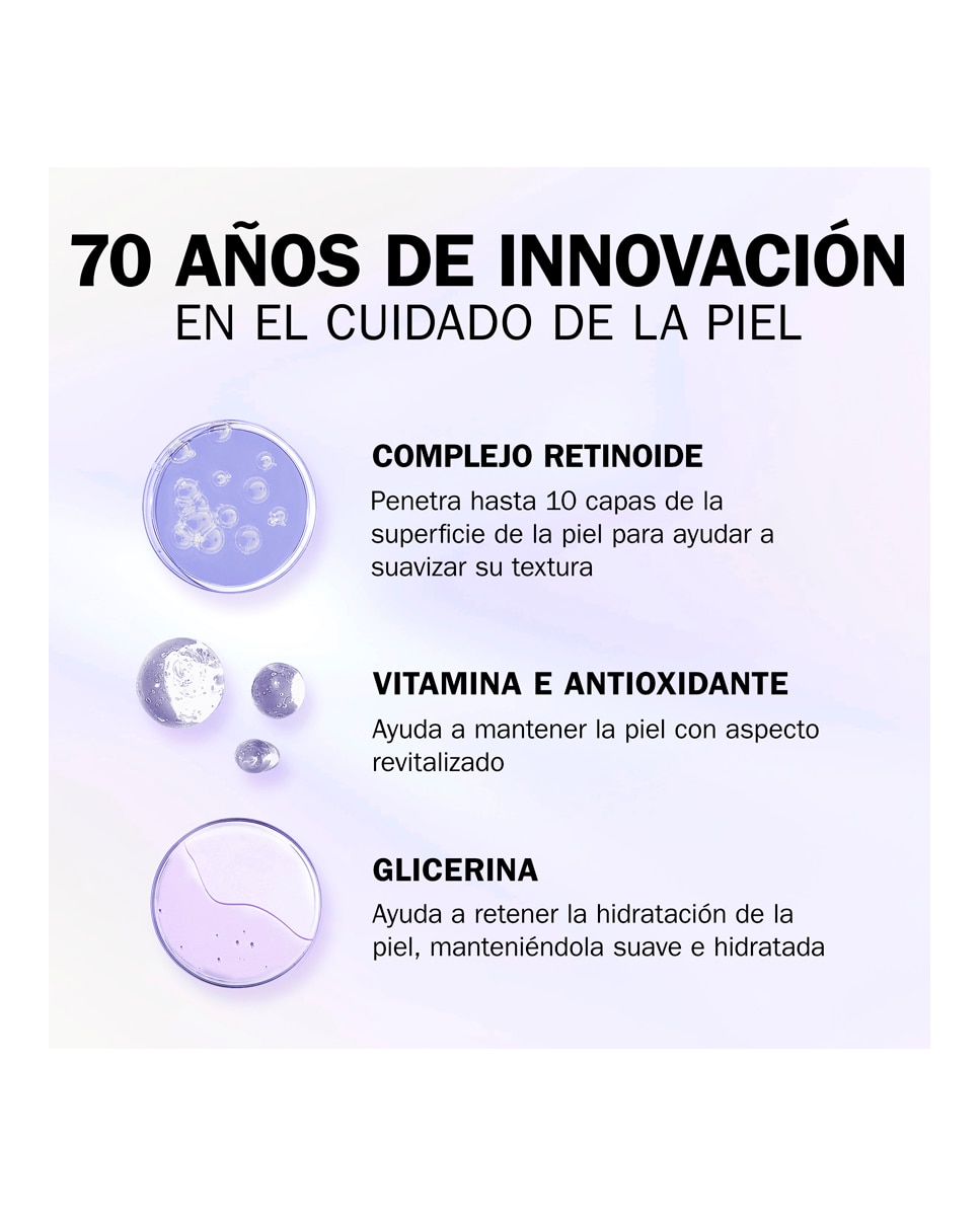 Crema De Noche Hidratante Facial Recambio Vitamina E Antioxidante Retinol 24 Well-aging Olay - 50 ml 5