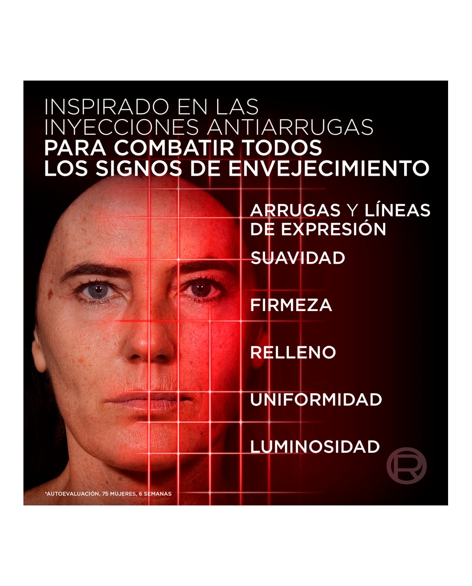 Imagen 3 de Sérum Corrector Anti-Edad Revitalift Laser Tri-Péptidos + Ácido Hialurónico + Vitamina Cg 30 Ml L'Oréal Paris - 30 ml