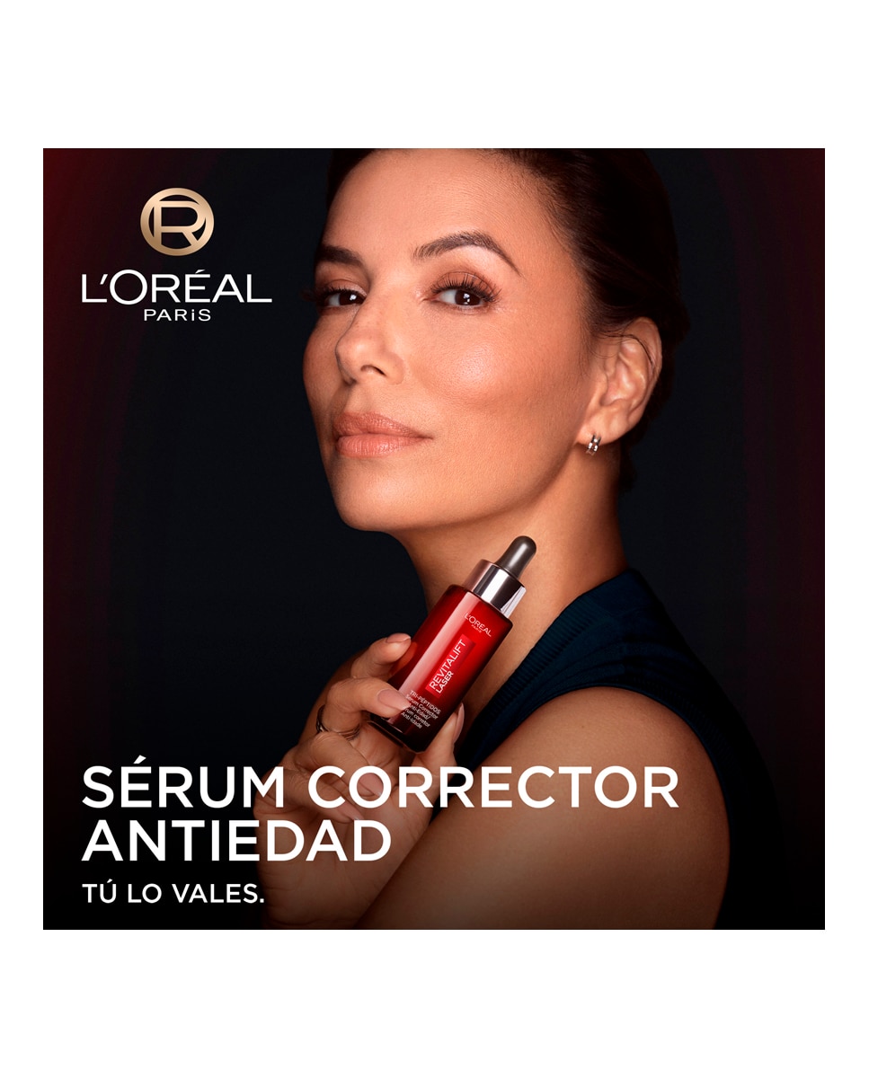 Imagen 8 de Sérum Corrector Anti-Edad Revitalift Laser Tri-Péptidos + Ácido Hialurónico + Vitamina Cg 30 Ml L'Oréal Paris - 30 ml
