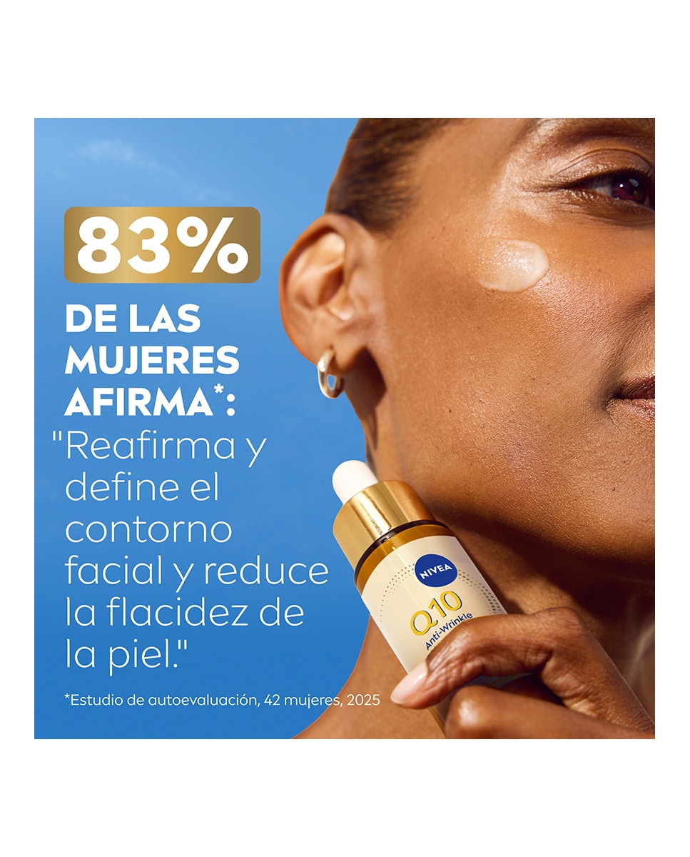 Sérum Reparador 3 en 1 Q10 Antiarrugas Collagen Expert Nivea - 30 ml 3