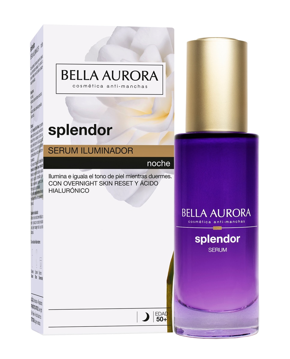 Bella Aurora - Sérum iluminador nocturno Splendor Bella Aurora.
