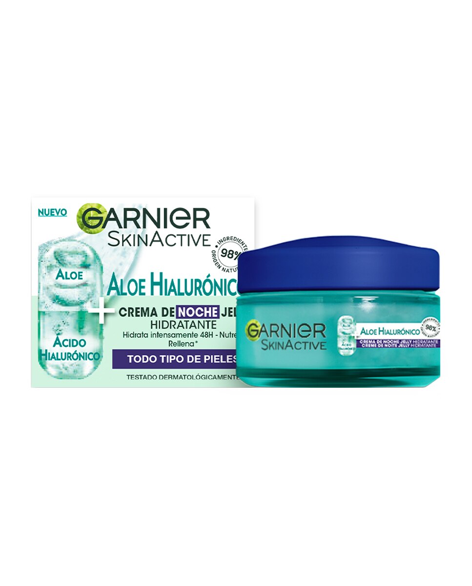 Crema de noche Aloe Hialurónico Garnier 2