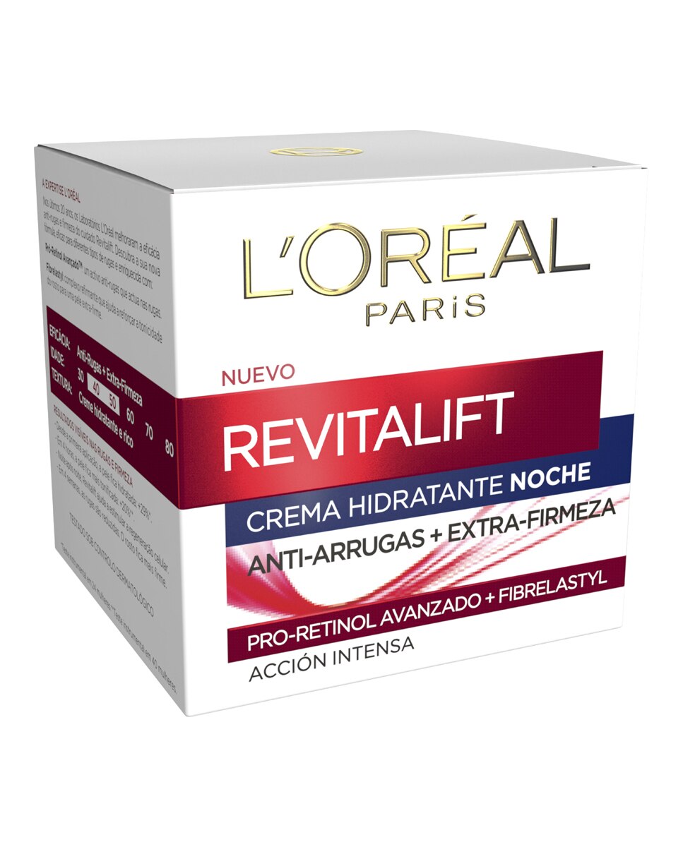 Imagen 2 de Crema noche antiarrugas Revitalift Pro-Retinol L'Oréal Paris - 50 ml