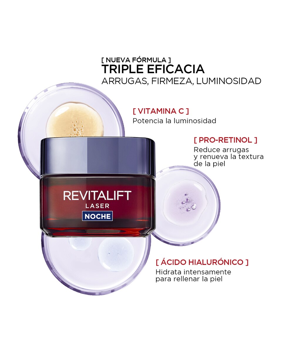 Crema de noche antiedad con Proxylane Revitalift Laser L´Oréal Paris - 50 ml 4