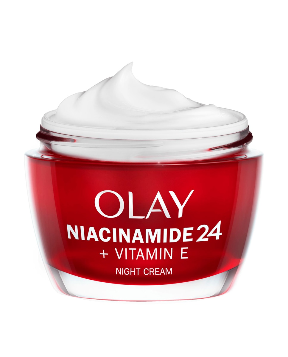 Crema Hidratante de Noche Revitalizadora Sin Perfume Olay Niacinamida 24 + Vitamina E Olay - 50 ml 1