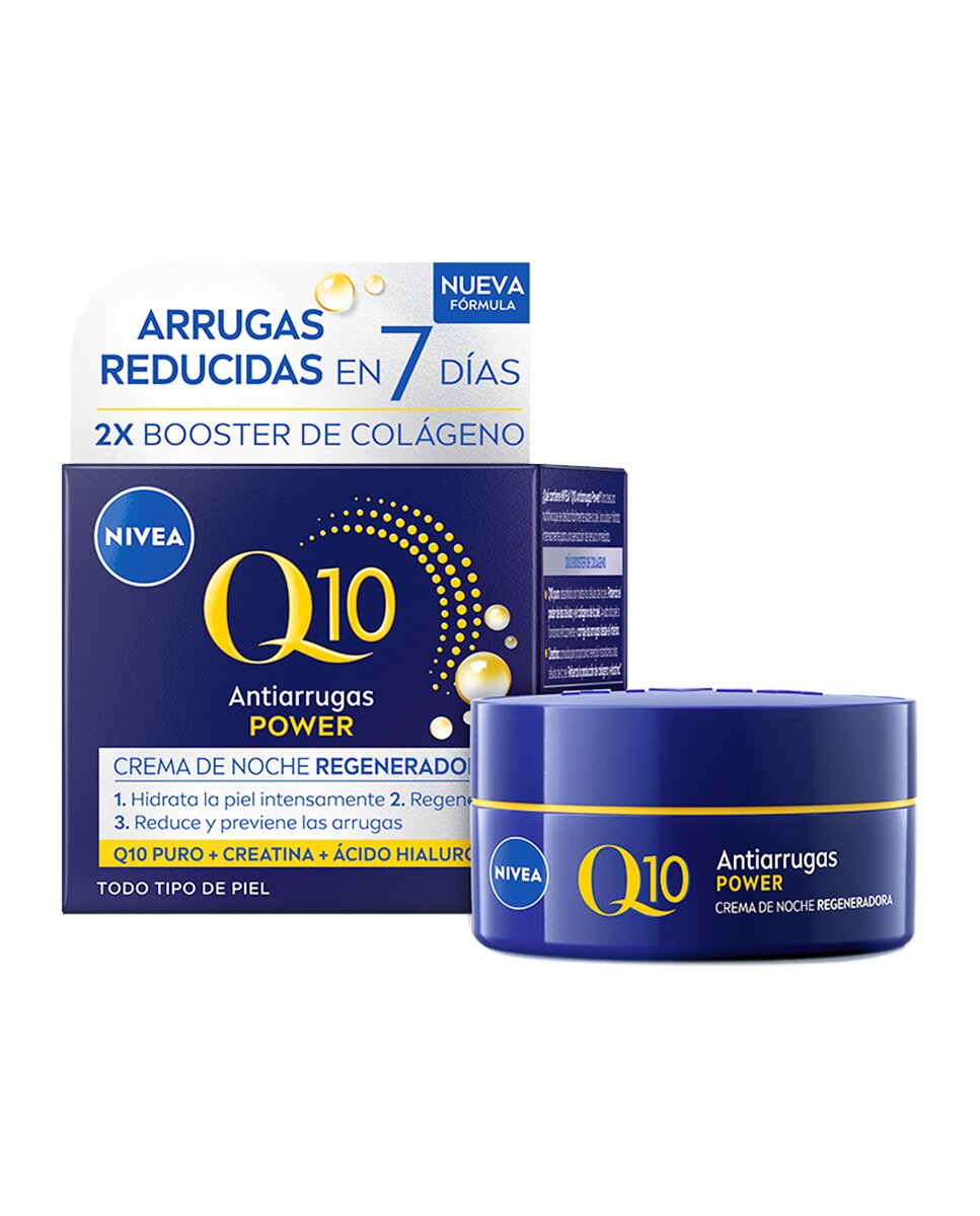 Crema De Noche Q10 Power Antiarrugas Y Firmeza Nivea - 50 ml 2
