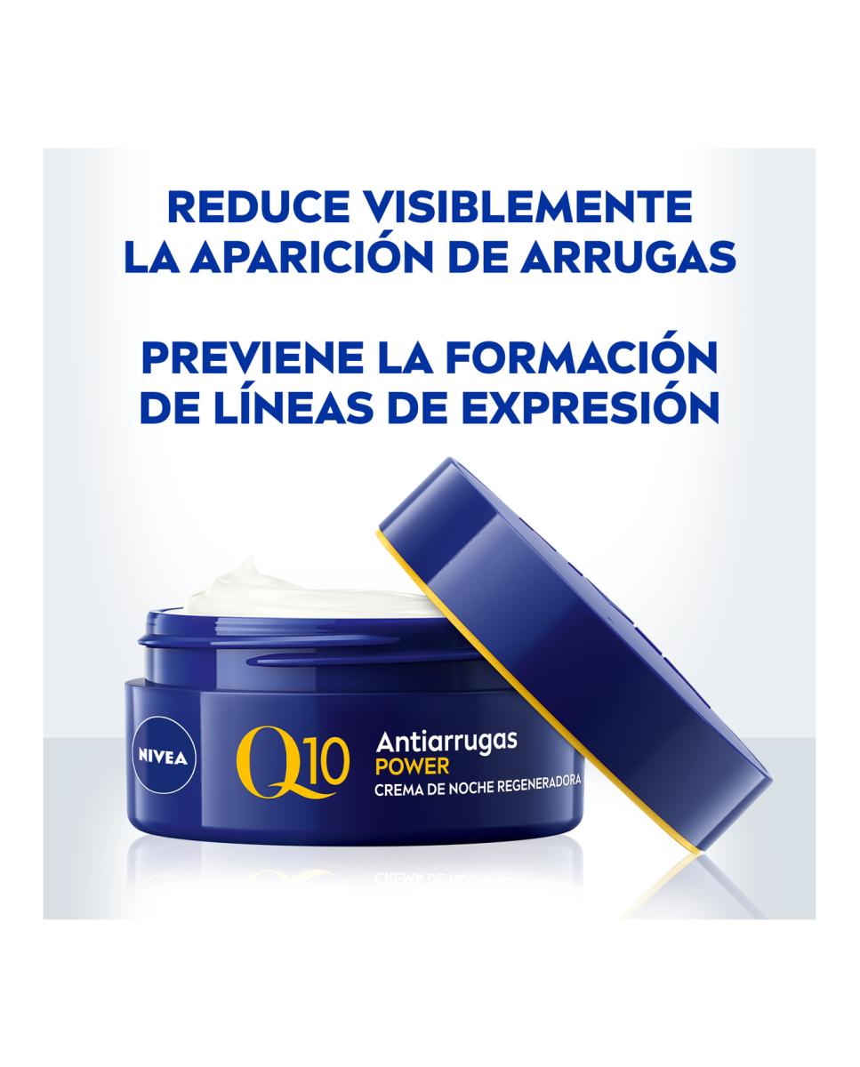 Crema De Noche Q10 Power Antiarrugas Y Firmeza Nivea - 50 ml 3