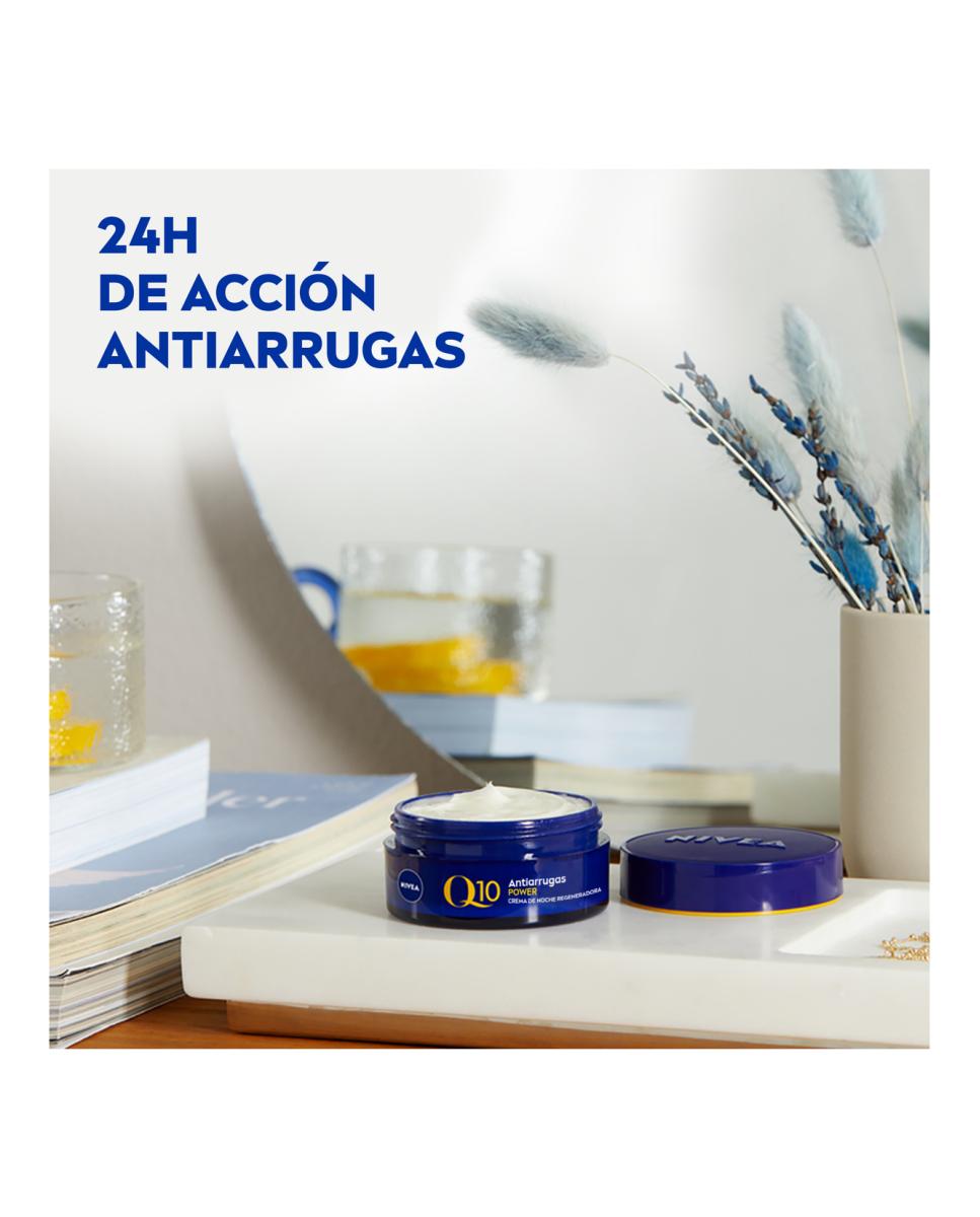 Crema De Noche Q10 Power Antiarrugas Y Firmeza Nivea - 50 ml 4