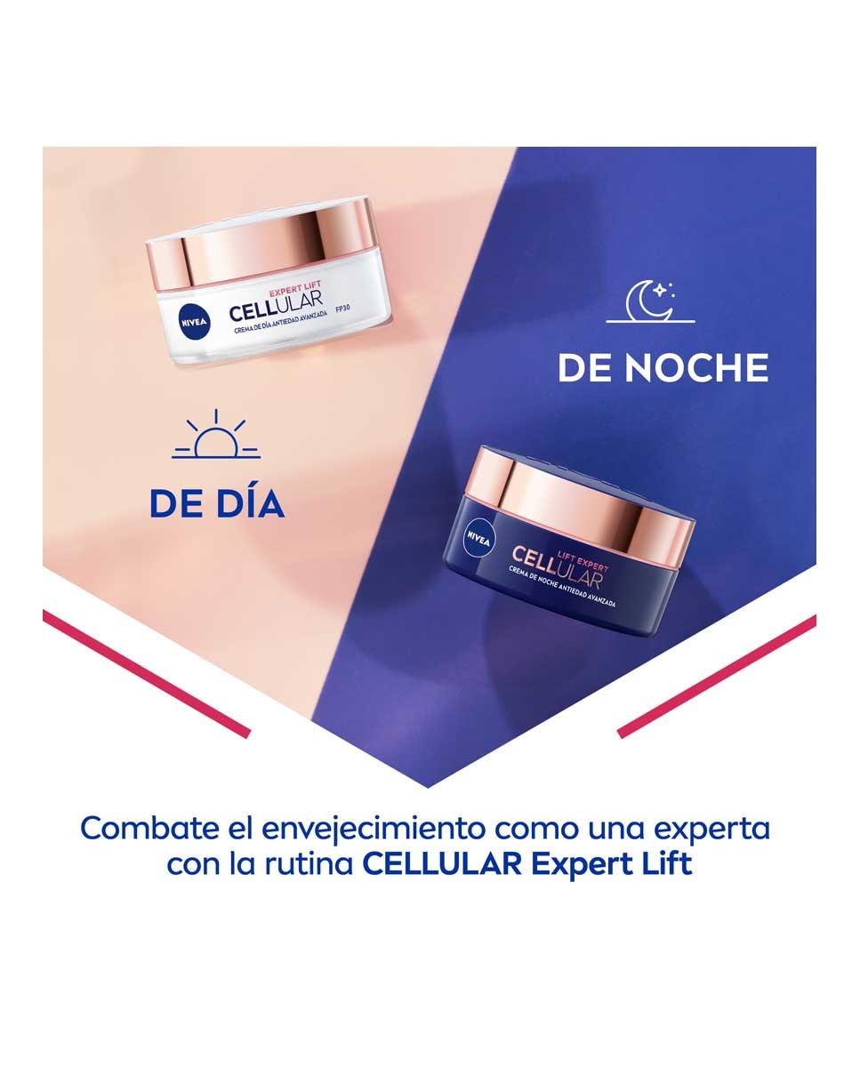 Crema De Noche Cellular Expert Lift Antiedad 50 ml Nivea - 50 ml 6