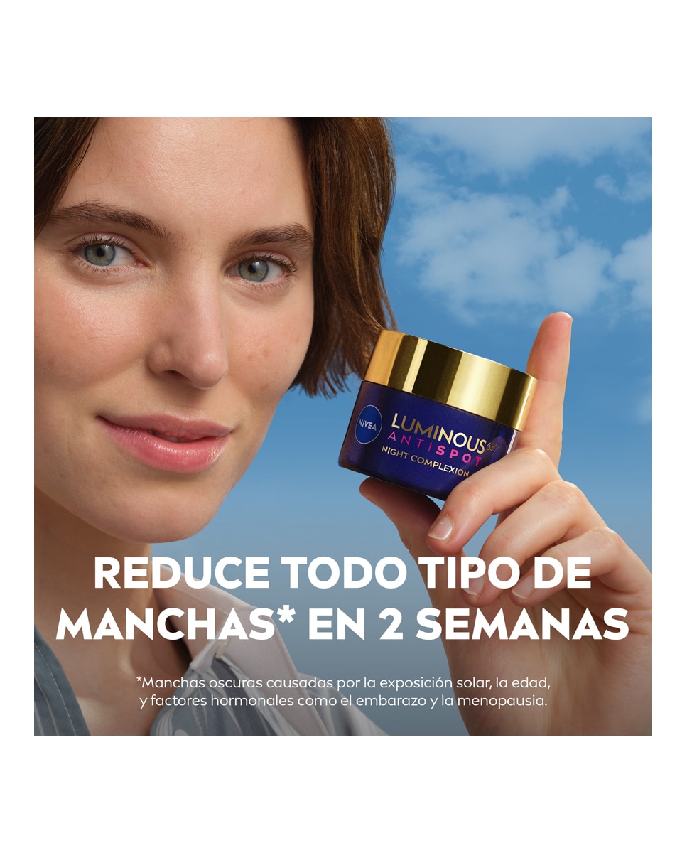 Crema De Noche Luminous 630 Antimanchas Reparadora 50 ml Nivea - 50 ml 7