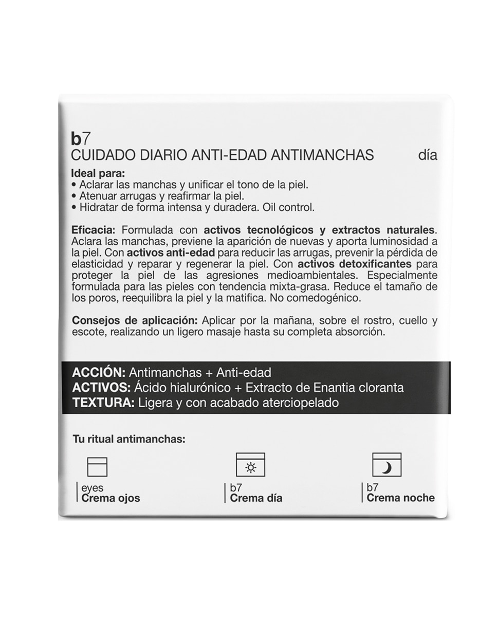 Tratamiento Antimanchas B7 Piel Mixta/Grasa BELLA AURORA - 50 ml 5