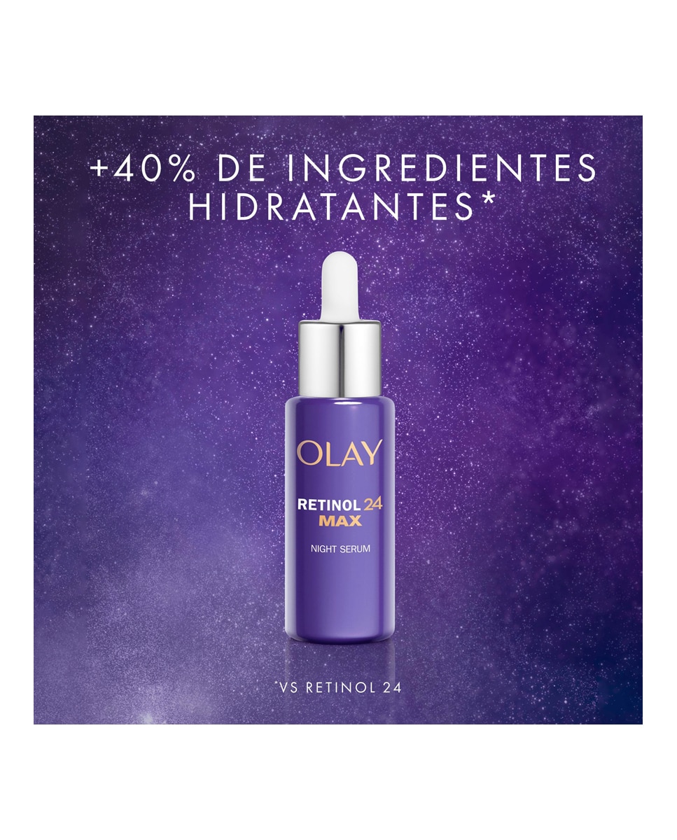 Sérum de Noche Con Retinol y Vitamina B3 Olay Retinol24, 40 ml Olay - 40 ml 3