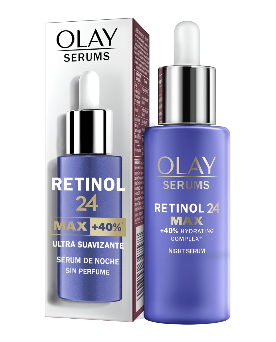 Sérum de Noche Con Retinol y Vitamina B3 Olay Retinol24, 40 ml Olay - 40 ml 6
