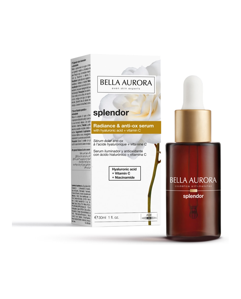 Imagen 2 de Serum iluminador y antioxidante Splendor Bella Aurora - 30 ml