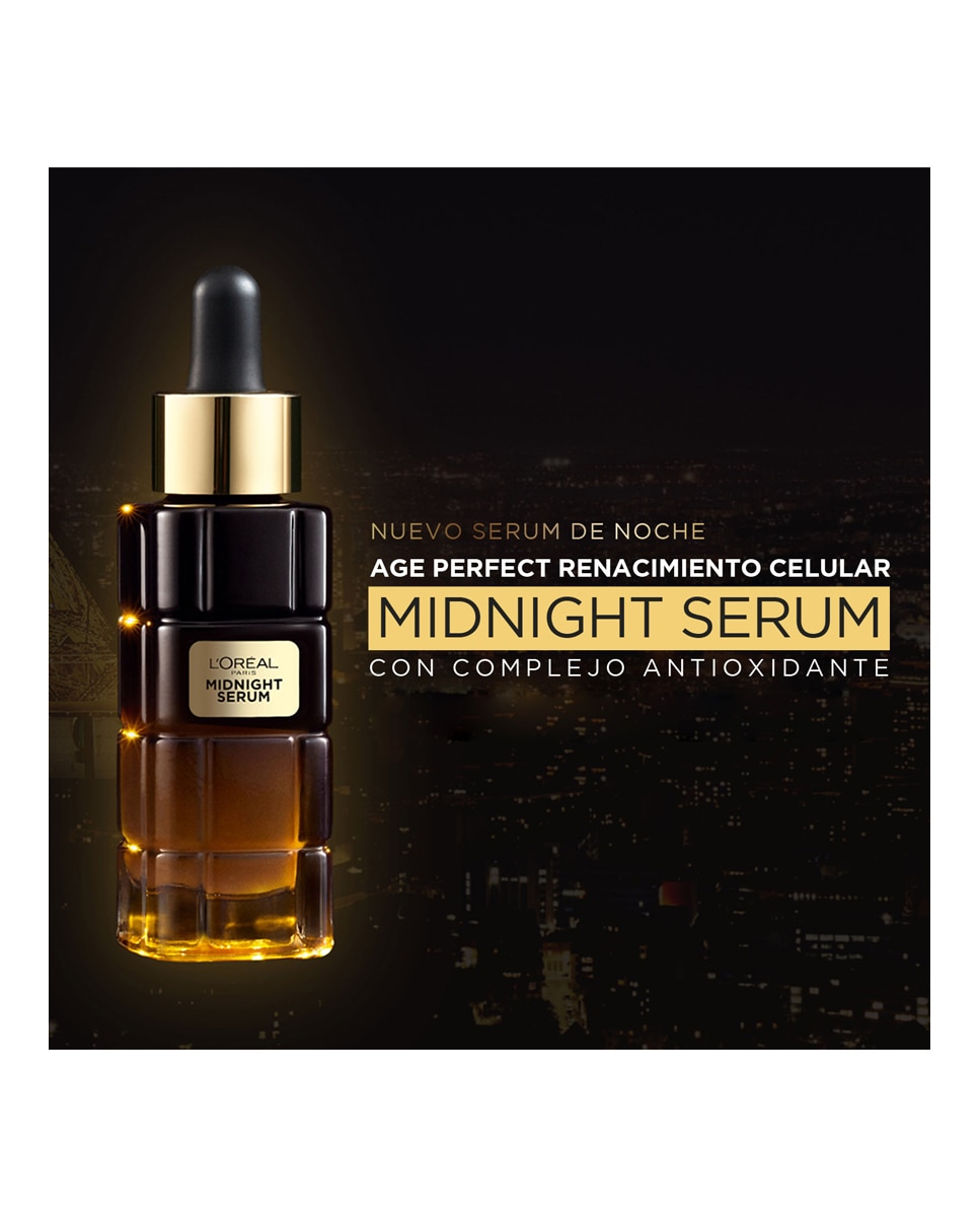 Sérum Midnight Age Perfect Renacimiento Celular L'Oréal Paris - 30 ml 3