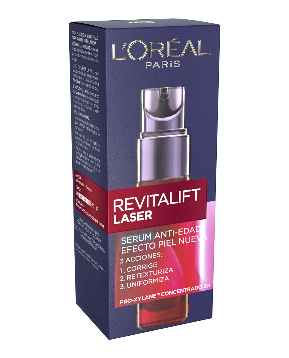 Serum antiedad Revitalift Laser con Pro-xylane L'Oréal Paris - 30 ml 2