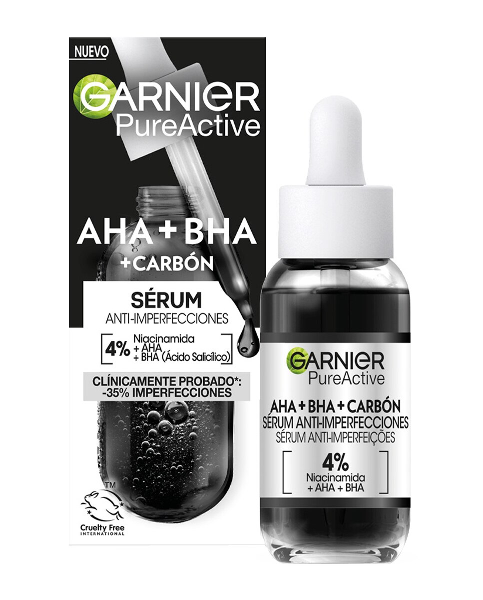Serum anti-imperfecciones 4% Niacinamida Pure Active Garnier 2