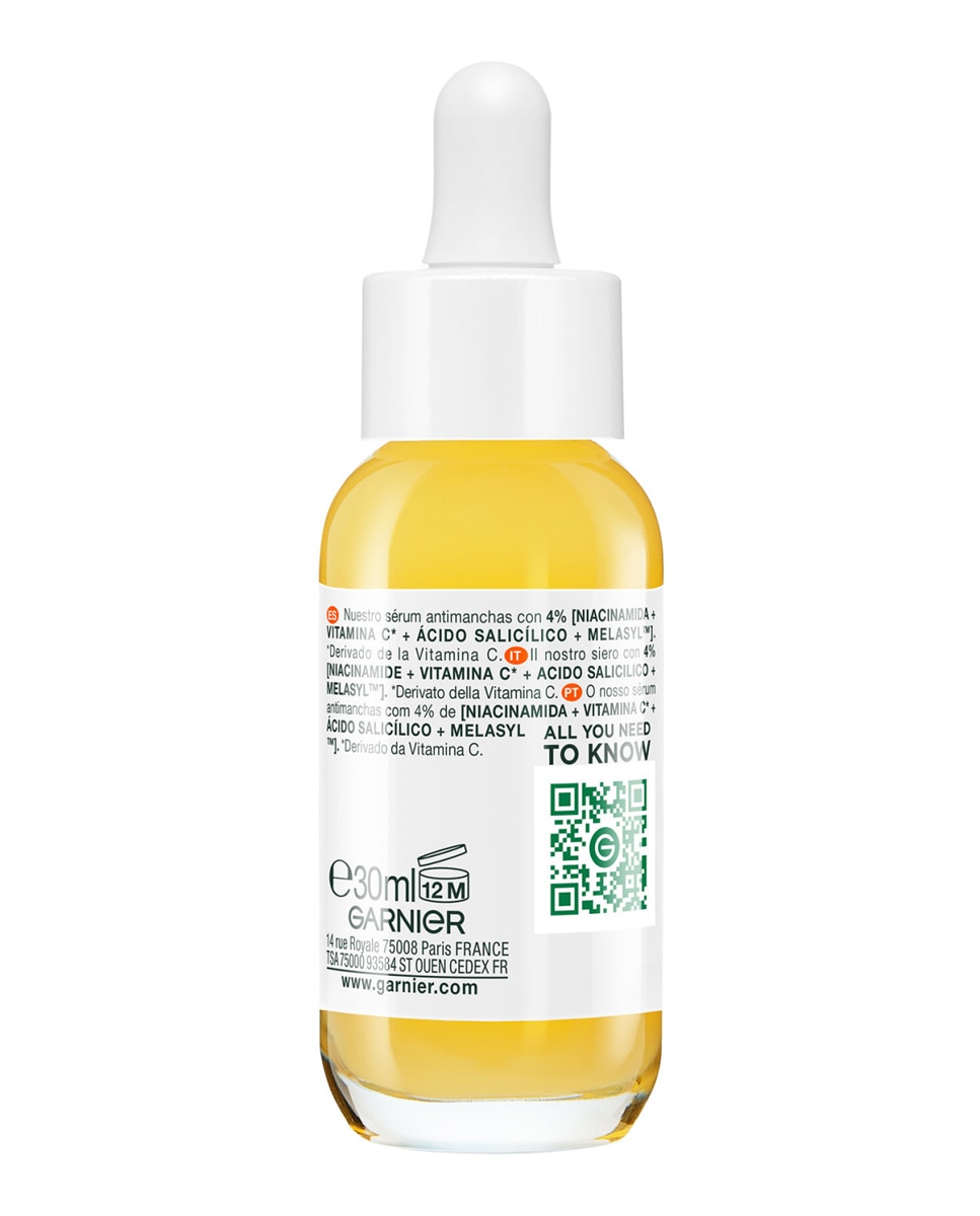 Sérum antimanchas Vitamina C Skin Active Garnier - 30 ml 2