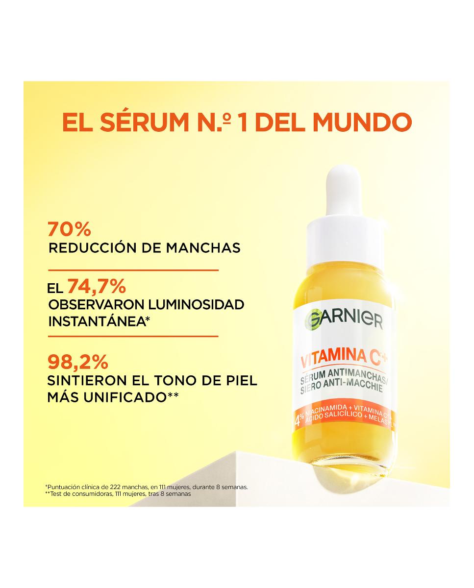 Sérum antimanchas Vitamina C Skin Active Garnier - 30 ml 4