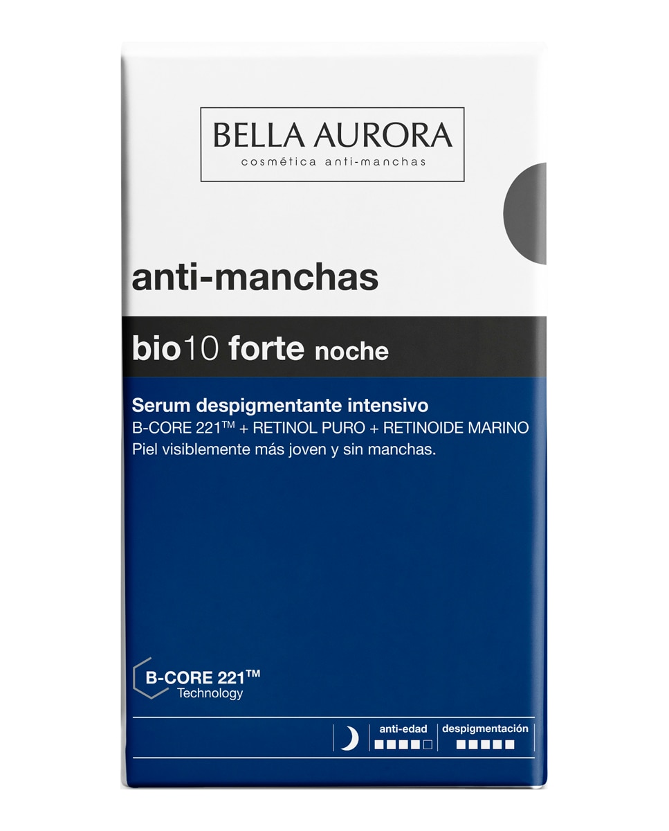 Imagen 1 de Tratamiento intensivo anti-manchas Bio10 Forte Noche 30 ml Bella Aurora